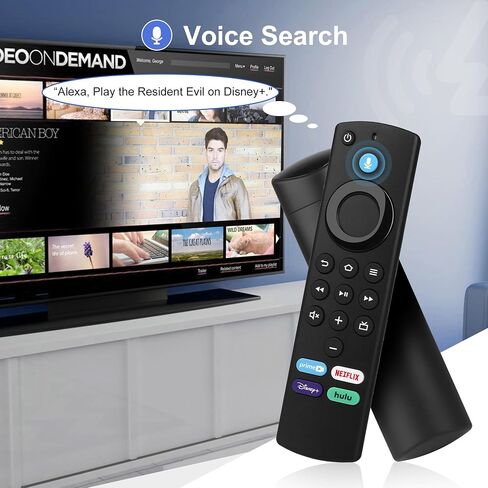 Replacement Voice Remote Control L5B83G Compatible with Fire Smart TVs Cube (1st & 2nd & 3rd Gen), Smart TVs Stick 4K (1st & 2nd Gen), Smart TVs Stick (2nd & 3rd Gen&Lite), Smarte TVs (3rd Gen) in Saudi Arabia