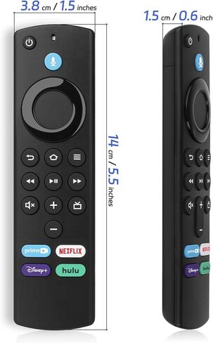 Replacement Voice Remote Control L5B83G Compatible with Fire Smart TVs Cube (1st & 2nd & 3rd Gen), Smart TVs Stick 4K (1st & 2nd Gen), Smart TVs Stick (2nd & 3rd Gen&Lite), Smarte TVs (3rd Gen) in Saudi Arabia