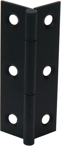 Cabinet Hinges Mcredy Brass Hinge Black 1 Inch Butt Hinge Small Butt Hinges for Wooden Box Pack of 2 in Saudi Arabia