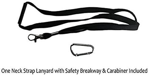Tainada Men Women Neoprene Carry Bag Phone Sleeve Pouch with Carabiner & Neck Lanyard for iPhone 16/15 Pro Max, 16/15 Plus, Samsung S24+, A54 (Zebra, Large) in Kuwait
