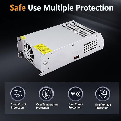 DC 36V 27A 1000W Power Supply AC to DC Converter 110V to 36V Power Adapter 36V Transformer Designed for LED Light Car Stereo Automotive Electronics Industrial Equipment (36V-27A-1000W, 36V) in Kuwait