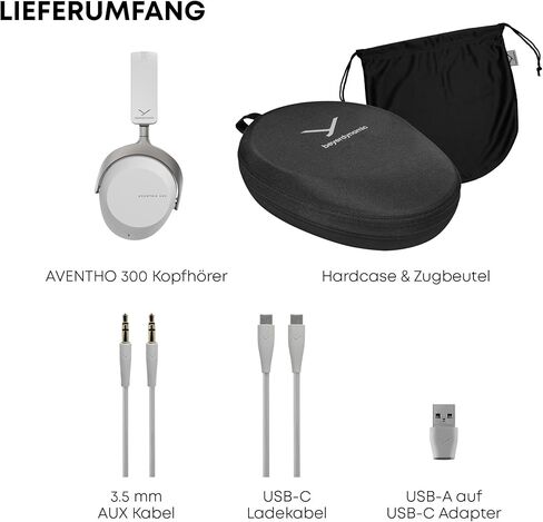 beyerdynamic AVENTHO 300 Wireless Over-Ear Headphones with ANC, Dolby Atmos and Head Tracking (Black) in Saudi Arabia