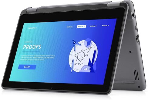 Dell Latitude 3120 2 in 1 Laptop (11.6 Inch TouchScreen Intel Pentium Silver N6000, 8GB Ram, 128GB SSD) Student and Business, Wifi Webcam Win 11 Pro Grey (Renewed) in Saudi Arabia