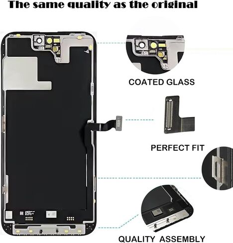 for iPhone 14 Pro Screen Replacement, 3D Touch LCD Digitizer Screen Digitizer Touch Repair Part with Repair Tools Kit for iPhone 14 pro Display. (6.1" iPhone 14 Pro Screens) in Saudi Arabia
