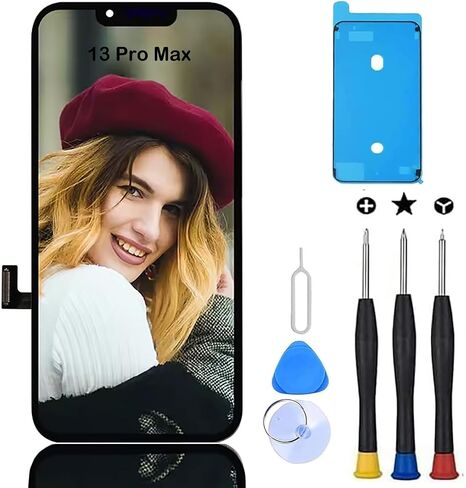 لاستبدال شاشة iPhone 14 Pro، جزء إصلاح رقمي لشاشة LCD تعمل باللمس ثلاثي الأبعاد مع مجموعة أدوات إصلاح لشاشة iPhone 14 pro. (شاشات iPhone 14 Pro مقاس 6.1 بوصة) in Saudi Arabia