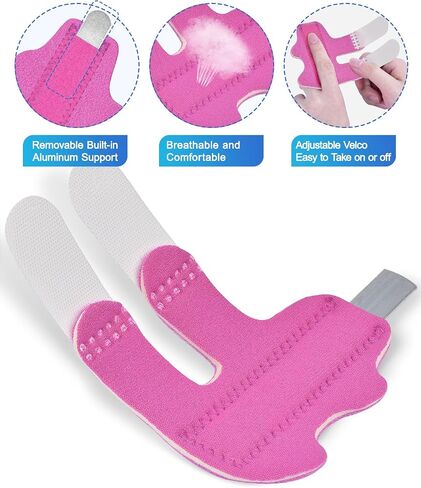 Finger Splints, 5pcs Color Finger Brace Finger Stabilizer for Broken Fingers Straightening Arthritis Knuckle Immobilization in Saudi Arabia