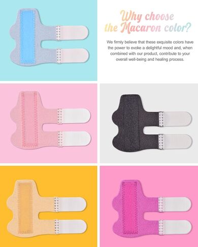 Finger Splints, 5pcs Color Finger Brace Finger Stabilizer for Broken Fingers Straightening Arthritis Knuckle Immobilization in Saudi Arabia
