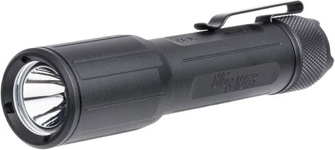 Sig Sauer Foxtrot-EDC 1350 Lumens Durable Waterproof Rechargeable Tactical Handheld Flashlight with Metal Deep Carry Pocket Clip, Copmact in Saudi Arabia