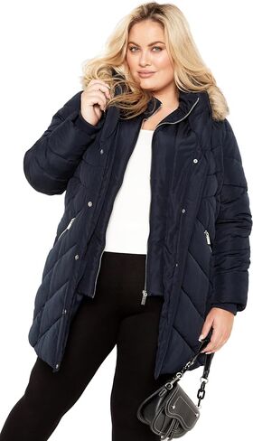 Avenue Women's Plus Size Puffer Abigail in Saudi Arabia