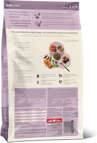 Now Fresh Good Gravy, Bone Broth Coated Kibble, Dry Dog Food, Salmon Adult Recipe with Grains, All Breed Size, 3.5 lb Bag in Saudi Arabia