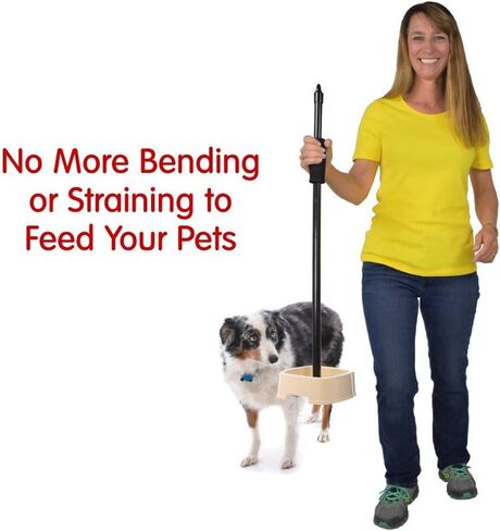 Easy to Feed Pet Bowl with Handle - The Ultimate Reaching Aid and Dog Bowl for Pet Lovers in Saudi Arabia