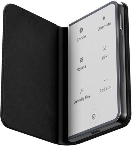 Ledger STAX Magnet Shell - Elegant Touchscreen Crypto Wallet Protection in Kuwait