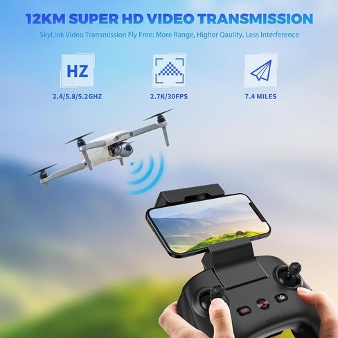 Autel Robotics EVO Lite Drone, 4K Drone Quadcopter with 40Min Flight Time, 4-Axis Gimbal for Vertical Shot, 50MP Photo 12KM HD Video Transmission, PDAF + CDAF RYYB HDR, (White) in Saudi Arabia