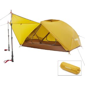Fire-Maple Tropics Freestanding 2P Backpacking Tent - Lightweight, Waterproof, 3-Season Tent with Spacious Interior and Easy Setup - Perfect for 2 Adults, Camping, Hiking, and Outdoor Adventures.