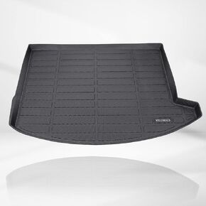 KELCSEECS All Weather Floor Mats & Cargo Liner Full Set Custom for 2013 2014 2015 2016 2017 2018 2019 Ford Escape & C-max Car Mats Automotive Floor Mat Trunk Mat Floor Liners Ford Escape Accessories