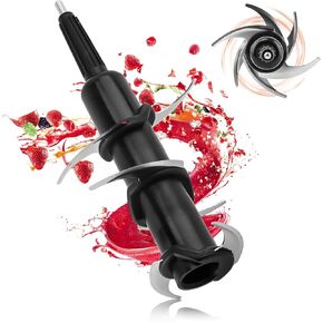 Blender Blade Replacement for Ninja 72 oz Pitcher, 6 Blade Blender Replacement Parts, Compatible With Ninja Kitchen System 1100W 1200w 1500w Pitcher BL660C BL740 BL642 BL500C
