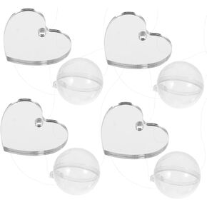 4Pcs Betta Fish Mirror Floating Decorations for Fish Tank Betta Tank Decor Aquarium Accessories Betta Fish Training and Exercise Mirror