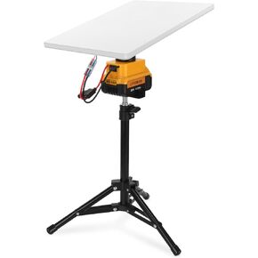 Starlink Mini DC Power Cable with Tripod for Dewalt Battery - Adapter Base Compatible with Dewalt Batteries - Tripod with 3 Fuses and Clamping Batteries (Battery Not Included)
