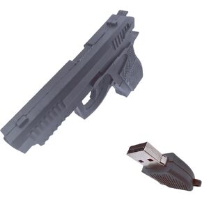64GB Silicone Gun Shaped Novelty USB Flash Drive