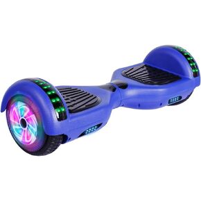 SISIGAD Hoverboard for Kids Ages 6-12, with Built-in Bluetooth Speaker and 6.5" Colorful Lights Wheels, Safety Certified Self Balancing Scooter Gift for Kids