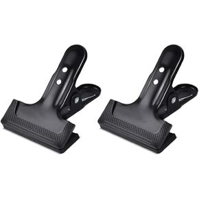 Backdrop Spring Clamps - 4 Pack of 4" Heavy Duty Clips for Photography Background Stands, Woodworking & Home Improvement Projects
