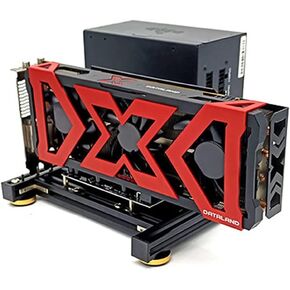 Video Card Holder Bracket Support ATX Power Supply EXP GDC Graphics Dock PCI-E Extension Riser Cable DIY Aluminum Computer Graphics Card Holder