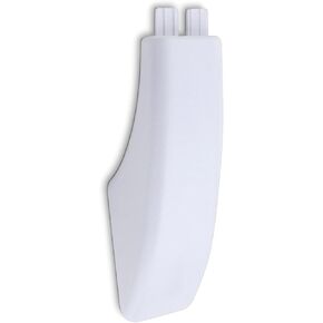 WB07K10043 Oven End Cap Handle Compatible with ge Stove Handle Replacement,Replacement for AP3140301, 242805, AH228368, EA228368, PS228368, WB07T10144-(White)