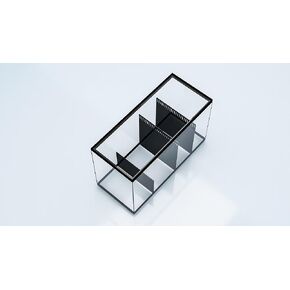 Bubblefin Aquarium Sump Refugium DIY Kit for Protein Skimmer Sump - Chamber dividers (40 Gallon Long)
