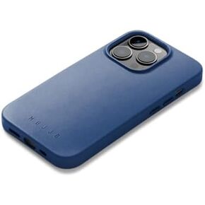 Mujjo Full Leather Case for iPhone 14 Pro Max with MagSafe (Black)