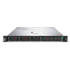 Hewlett Packard Enterprise ProLiant DL360 Gen10 Rack Server w/one Intel Xeon 4210R Processor, 2.4GHz 10‑core 1P 64GB‑R P408i‑a 8SFF 2x480GB SSD 2x800W PS (HPE Smart Choice P69748-005)