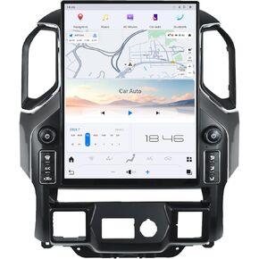 Android 13 Qualcomm Snapdragon 6125 Car Stereo for GMC Sierra Chevrolet Silverado 2019-2023 Vertical Screen Radio Upgrade Replacement Head Unit Android auto carplay GPS Navigation