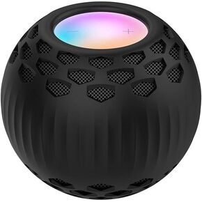 Silicone Protective Cover Compatible for Homepod Mini Smart Bluetooth Speaker Protective Case Dust-Proof Drop-Proof Cover Shell