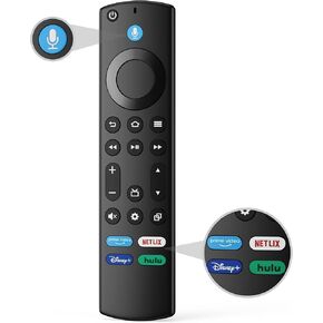 Replacement Voice Remote Control for Amazon FireOS Device, Insignia, Toshiba, Pioneer Smart TV, Fit for Fire TVs Stick, Stick Lite, and Stick Cube