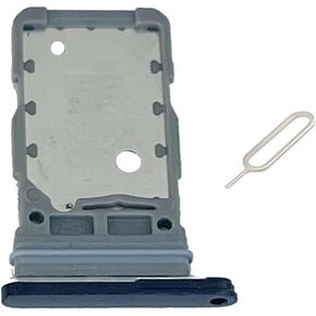 for Samsung Galaxy S21 Ultra 5G SM-G998U SM-G998U Sim Card Tray SD Sim Card Holder Container Replacement Part Black