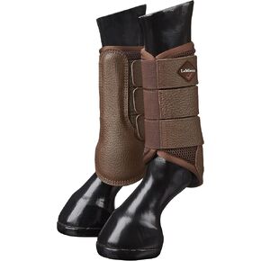 أحذية LeMieux Brown Mesh Brushing Horse - معدات الحماية ومعدات التدريب - أحذية الخيول والأغطية والإكسسوارات