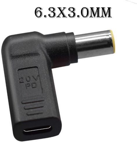 DC 3.5mmX1.35mm to USB C Adapter, 3.5 X 1.35 mm Plug Power Delivery USB C Adapter 12V Made for Security Cameras, LED Lighting, USB Lights, USB Fans, Table Lamp, Bluetooth Audio in Kuwait
