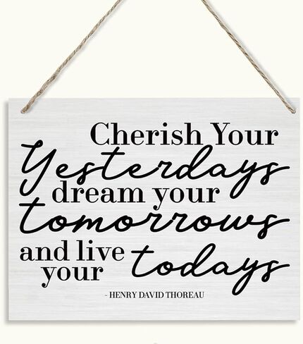 Home Decor Sign, The Days are Long but the Years Are Short Sign, Hanging Wooden Plaques Decor, Inspirational Wall Decor, Farmhouse Home Living Room Decor, Bedroom Decor, Decorative Wall Plaque in Saudi Arabia