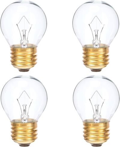 6 Pack Microwave Light Bulb 40 Watt 120V T8 Replacement Light Bulb E17 Standard Base Stove Light Bulbs Under Hood for Oven Stove Refrigerator Microwave in Saudi Arabia