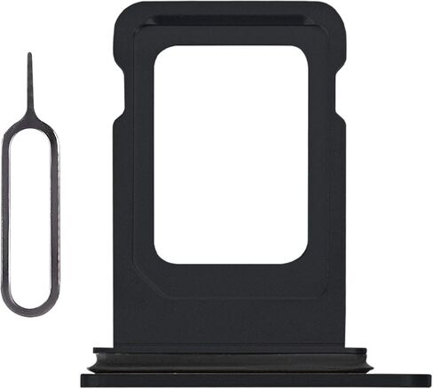 for iPhone 14 Plus Black SIM Tray Adapter Part for iPhone 14 Card Holder Single SIM Version 14Plus Card Slot Replacement Waterproof Rubber Ring SIM Ejector A2632 A2885 A2886 A2887 A2896 in Saudi Arabia