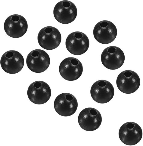 PATIKIL Fishing Beads, Soft Plastic Round Rubber Fishing Bait Eggs Rig Bead Tackle Lures Accessories with Storage Box in Saudi Arabia