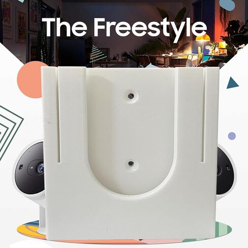 حامل حائط لجهاز عرض سامسونج فري ستايل، حامل سقف متوافق مع جهاز عرض سامسونج فري ستايل، أبيض in Kuwait