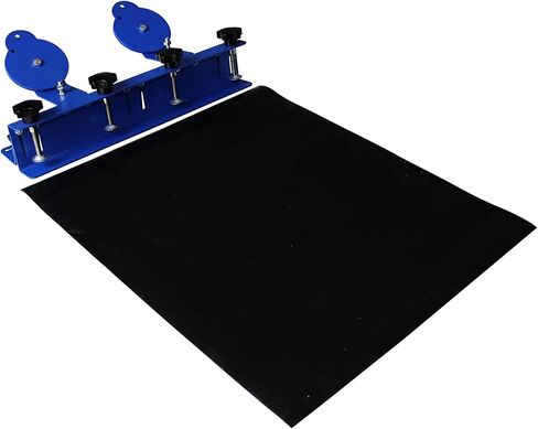 INTBUYING Desktop Screen Printing Hinge Clamp for Silk Screen Printing Machine Hobby Printer 9.8x2.4 Inches in Kuwait