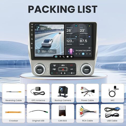 راديو السيارة لسيارة شيفروليه تشيفي كامارو 2010-2015: 2+64G Carplay Wireless Android Auto Car Stereo مع شاشة لمس 1280*800/بلوتوث/WiFi/GPS/FM/SWC/كاميرا احتياطية in Kuwait