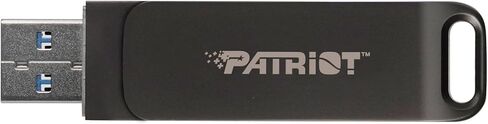 محرك أقراص فلاش Patriot Rage R550 سعة 256 جيجابايت USB 3.2 Gen 1 Type-A+C - محرك الإبهام - محرك القلم - PE256GR550DSAD in Kuwait
