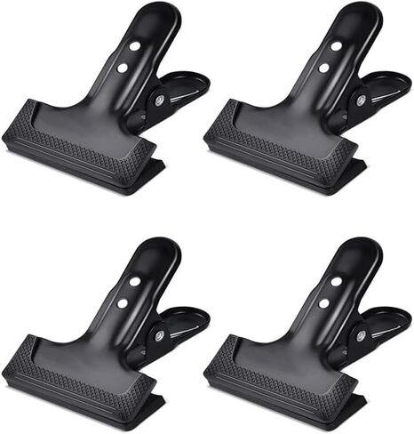 Backdrop Spring Clamps - 4 Pack of 4" Heavy Duty Clips for Photography Background Stands, Woodworking & Home Improvement Projects in Kuwait