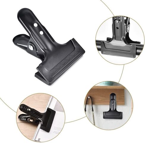Backdrop Spring Clamps - 4 Pack of 4" Heavy Duty Clips for Photography Background Stands, Woodworking & Home Improvement Projects in Kuwait
