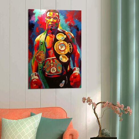 EMH Alec-Monopolys Boxing Tyson Poster Decorative Painting Canvas Wall Art Living Room Posters Bedroom Painting 12x18inch(30x45cm) in Saudi Arabia
