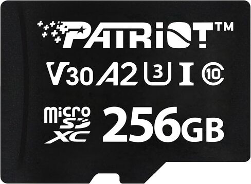 بطاقة ذاكرة باتريوت VX سيريز 256 جيجا مايكرو SDXC V30 A2 UHS-I U3 4K UHD - PSF256GVX32MCX in Saudi Arabia