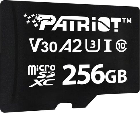 بطاقة ذاكرة باتريوت VX سيريز 256 جيجا مايكرو SDXC V30 A2 UHS-I U3 4K UHD - PSF256GVX32MCX in Saudi Arabia