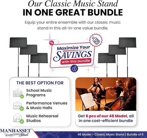 Manhasset 4801 M48 Symphony Music Stand AC48S in Saudi Arabia